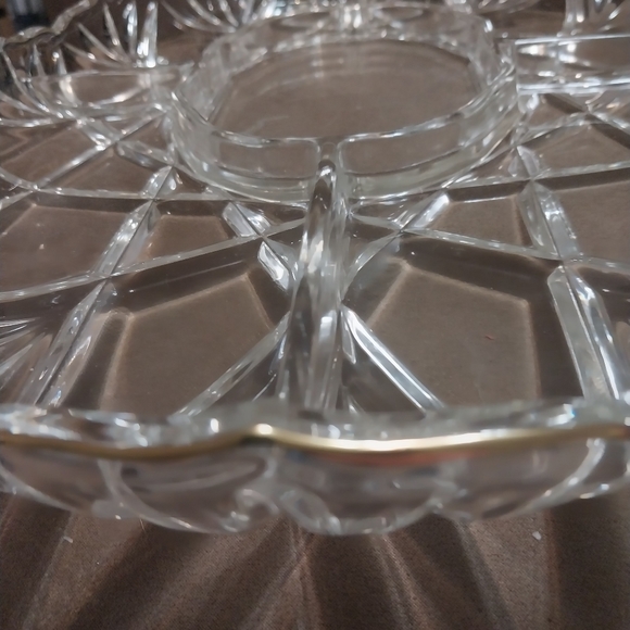 Mikasa lead crystal party tray - Picture 3 of 4